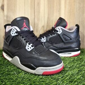 AIR JORDAN 4 RETRO GS "BRED REIMAGINED" Size 5Y